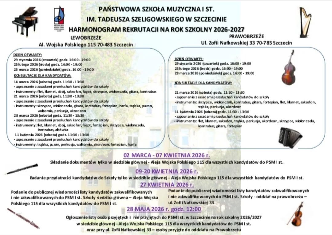 Dzień Otwarty w Państwowej Szkole Muzycznej I stopnia