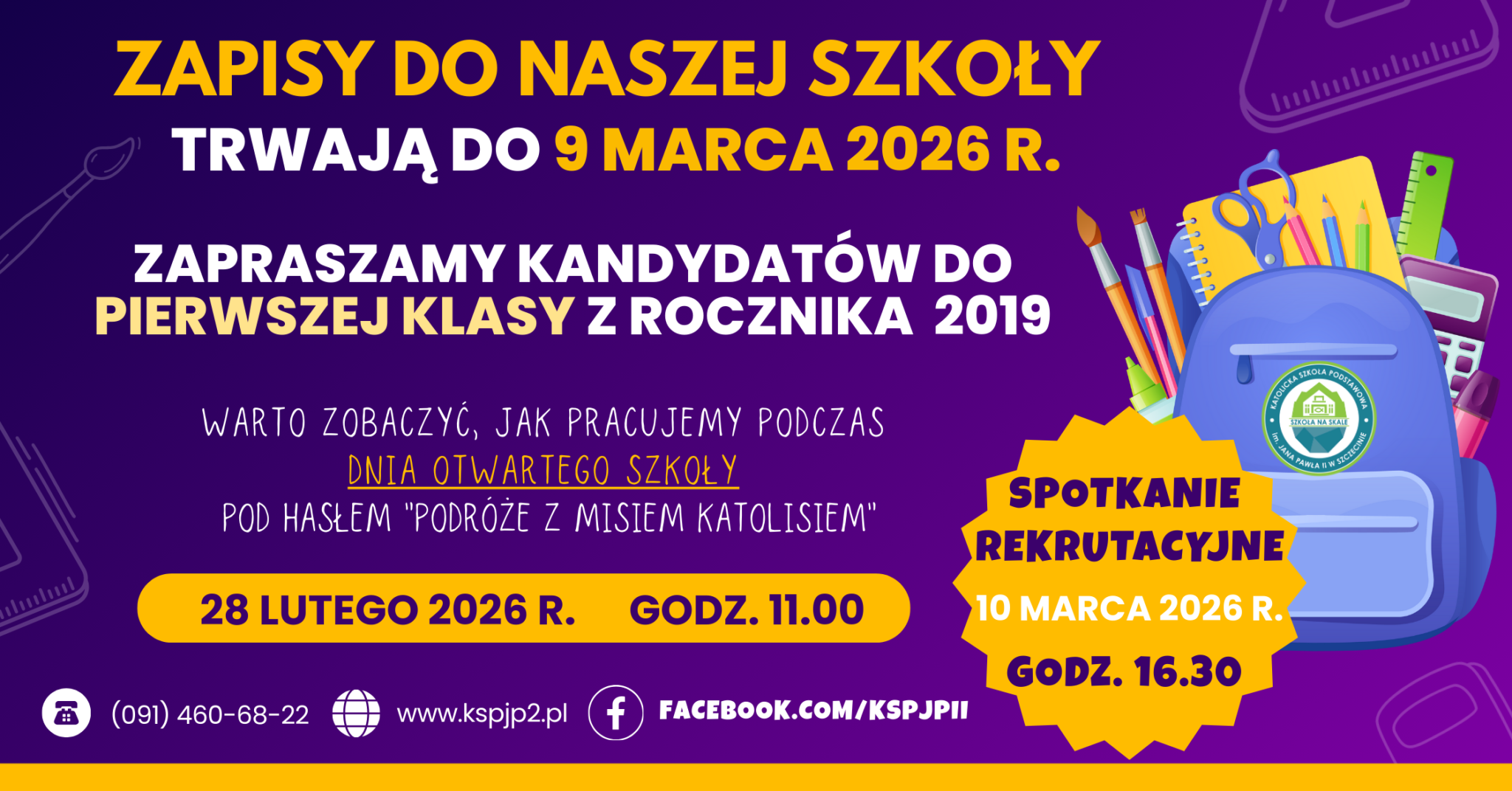 Dzień Otwarty Katolickiej Szkoły Podstawowej