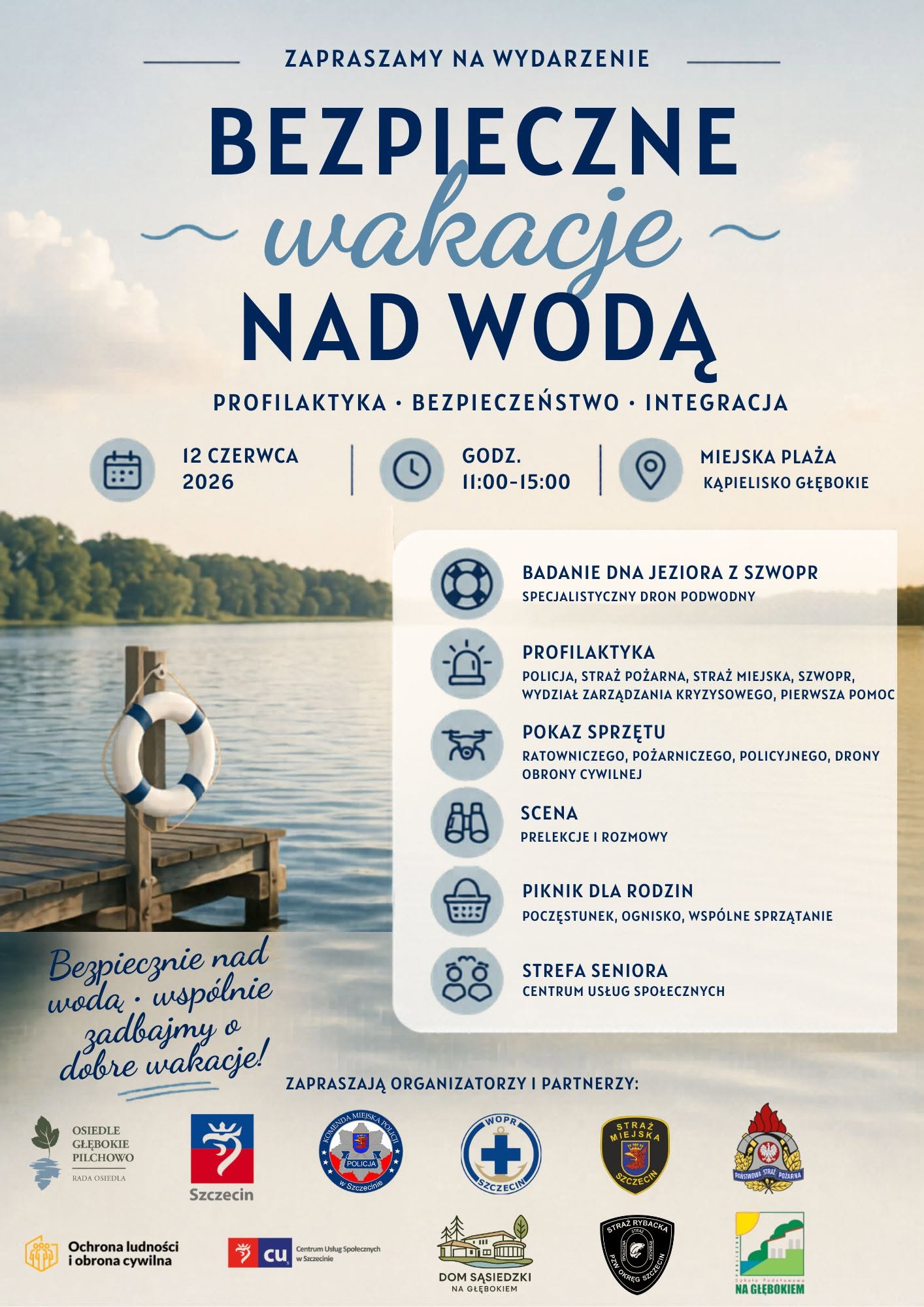 Bezpieczne wakacje nad wodą