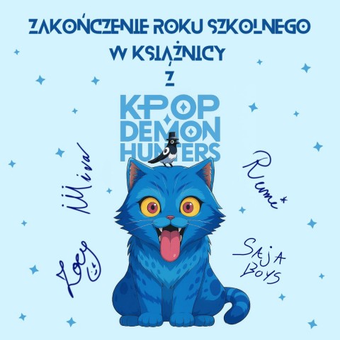 Zakończenie roku szkolnego w Książnicy z „K-Pop Demon Hunters”