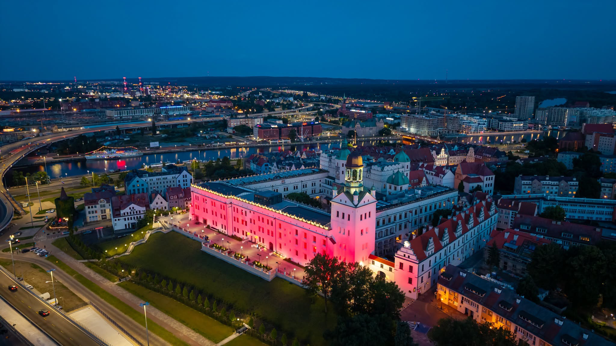 Zamek Książąt Pomorskich Iluminacje