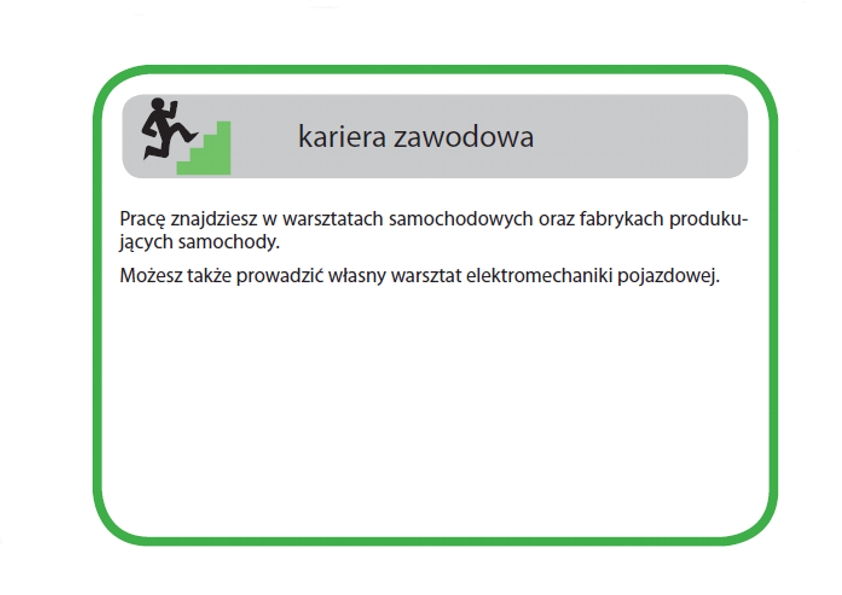 Elektromechanik pojazdów samochodowych