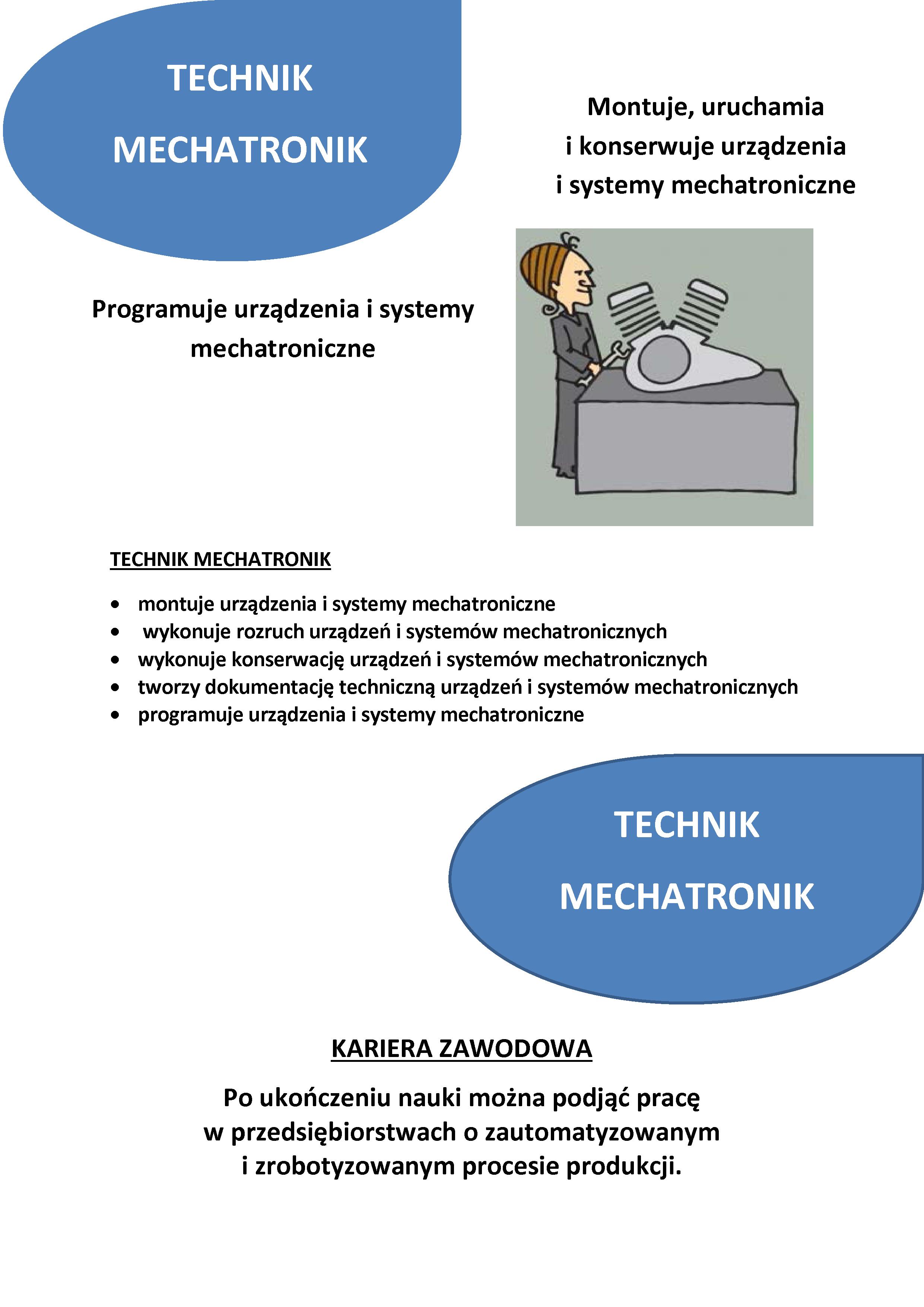Technik mechatronik