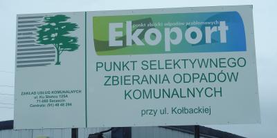 Budowa ścieżki edukacyjnej na terenie Ekoportu