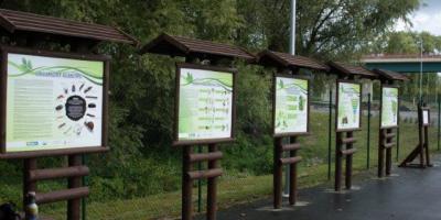 Budowa ścieżki edukacyjnej na terenie Ekoportu