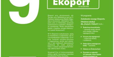 Zapraszamy na otwarcie 9 Ekoportu w Szczecinie!
