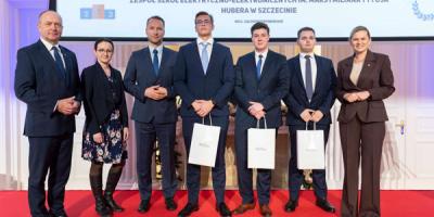 Uczniowie Technikum Elektryczno-Elektronicznego na Gali Olimpijczyków Zawodowych