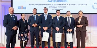 Uczniowie Technikum Elektryczno-Elektronicznego na Gali Olimpijczyków Zawodowych
