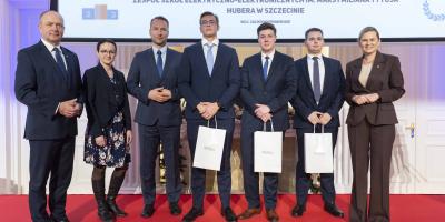 Uczniowie Technikum Elektryczno-Elektronicznego na Gali Olimpijczyków Zawodowych