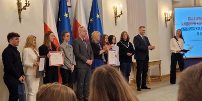 Uczniowie ZS nr 6 na gali w Pałacu Prezydenckim w Warszawie