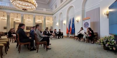 Uczniowie ZS nr 6 na gali w Pałacu Prezydenckim w Warszawie