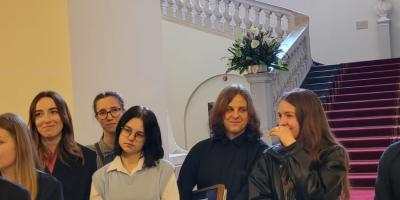 Uczniowie ZS nr 6 na gali w Pałacu Prezydenckim w Warszawie