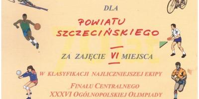 XXXVI Ogólnopolska Olimpiada Wiedzy Turystyczno-Krajoznawczej LZS