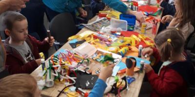 Warsztaty z artrecyklingu w „Zielonym Ekoporcie”