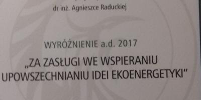 Ogólnopolskie wyróżnienie dla nauczycielki ZS 2