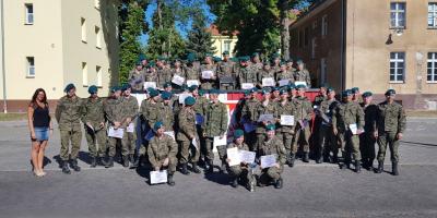 Tydzień wojskowy uczniów klasy 3C z ZS nr 2