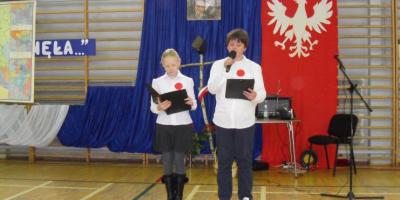 Uroczystości patriotyczne w SP nr 68