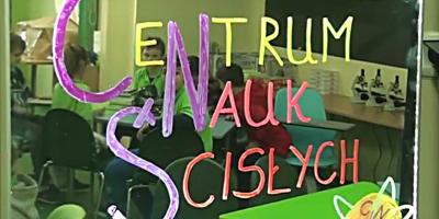Z wizytą na zajęciach w Centrum Nauk Ścisłych