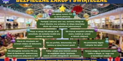 Bezpieczne zakupy świąteczne