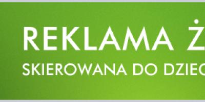 Reklama żywności skierowana do dzieci