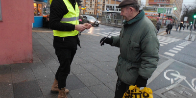 Mikołaje z odblaskami - Reportaż