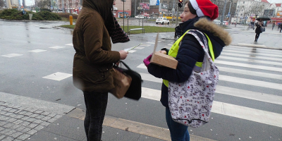 Mikołaje z odblaskami - Reportaż