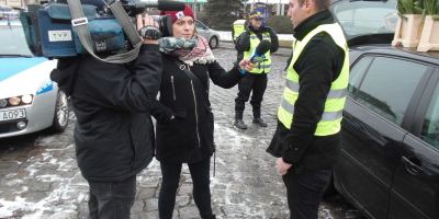 Akcja "Nie ma kwiatów dla piratów" 8 marca - Reportaż