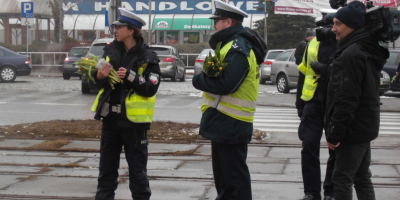 Akcja "Nie ma kwiatów dla piratów" 8 marca - Reportaż