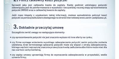 Nie daj się nabrać. Sprawdź, zanim podpiszesz!