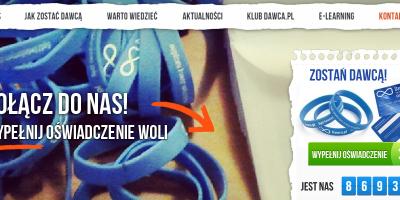 O sukcesie kampanii "Dawca.pl" - Rozmowa