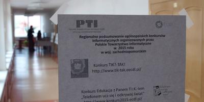 Regionalne podsumowanie konkursów informatycznych PTI