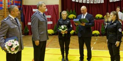 Pasowanie uczniów klas mundurowych w VII LO