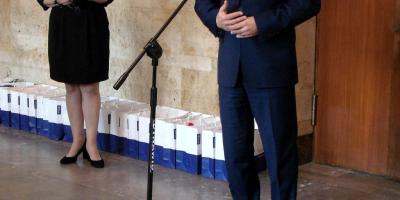 Wernisaż oraz wręczenie nagród laureatom Miejskiego Konkursu Plastycznego