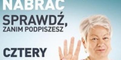 Nie daj się nabrać. Sprawdź, zanim podpiszesz!