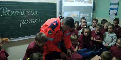 Spotkanie z lekarzem Lotniczego Pogotowia Ratunkowego