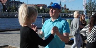 Salsa na Bulwarach - Relacja i zajęcia