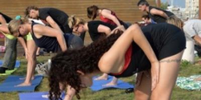 Joga na Bulwarach - Relacja