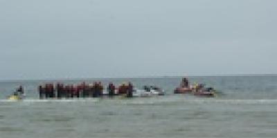 Manewry WOPR-SAR-Wasserwacht - Relacja