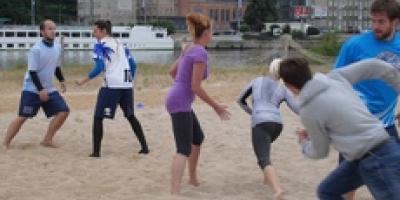 Z pasją na plaży miejskiej - Relacja