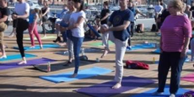 Joga na Bulwarach - Relacja