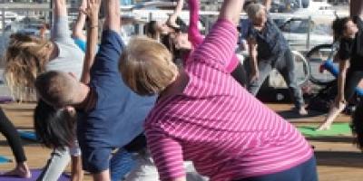 Joga na Bulwarach - Relacja
