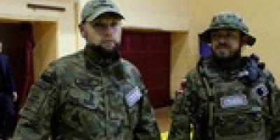 Pasowanie uczniów klas mundurowych w VII LO