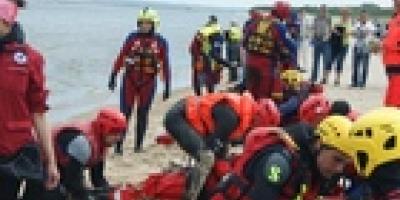 Manewry WOPR-SAR-Wasserwacht - Relacja