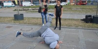 Break dance na Bulwarach - Relacja
