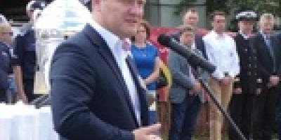 Uroczystość na bazie Szczecińskiego WOPR - Reportaż