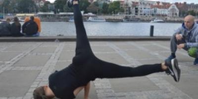 Break dance na Bulwarach - Relacja