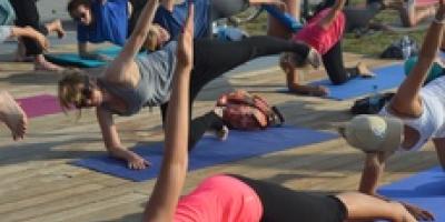 Joga na Bulwarach - Relacja