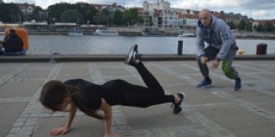 Break dance na Bulwarach - Relacja