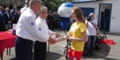 Uroczystość na bazie Szczecińskiego WOPR - Reportaż