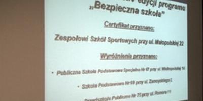 Finał XIV Konkursu Bezpieczna Szkoła - Reportaż